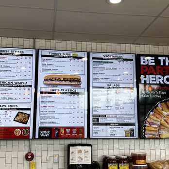 Capriotti's Sandwich Shop - Menu - Sandwiches Near Me - Happy Valley, Oregon Capriotti's Sandwich Shop - Menu - Sandwiches Near Me - Happy Valley, Oregon