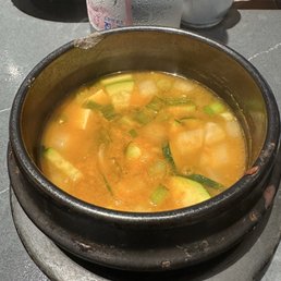 Soybean soup