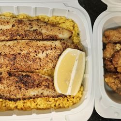 America's Best Wings - 12'1'2023 2 Piece Swai Fish & Lemon Garlic Wings
