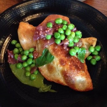 Bronwyn - Pierogi w/ fresh peas OMG!! - German Near Me - Somerville, Massachusetts Bronwyn - Pierogi w/ fresh peas OMG!! - German Near Me - Somerville, Massachusetts