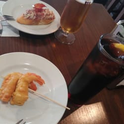 Taberna Aledán - Gamba gabardina y jamón batido