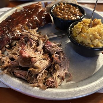 Shiver's BBQ - Baby Back & Pulled Pork Combo - Barbeque Near Me - Homestead, Florida Shiver's BBQ - Baby Back & Pulled Pork Combo - Barbeque Near Me - Homestead, Florida