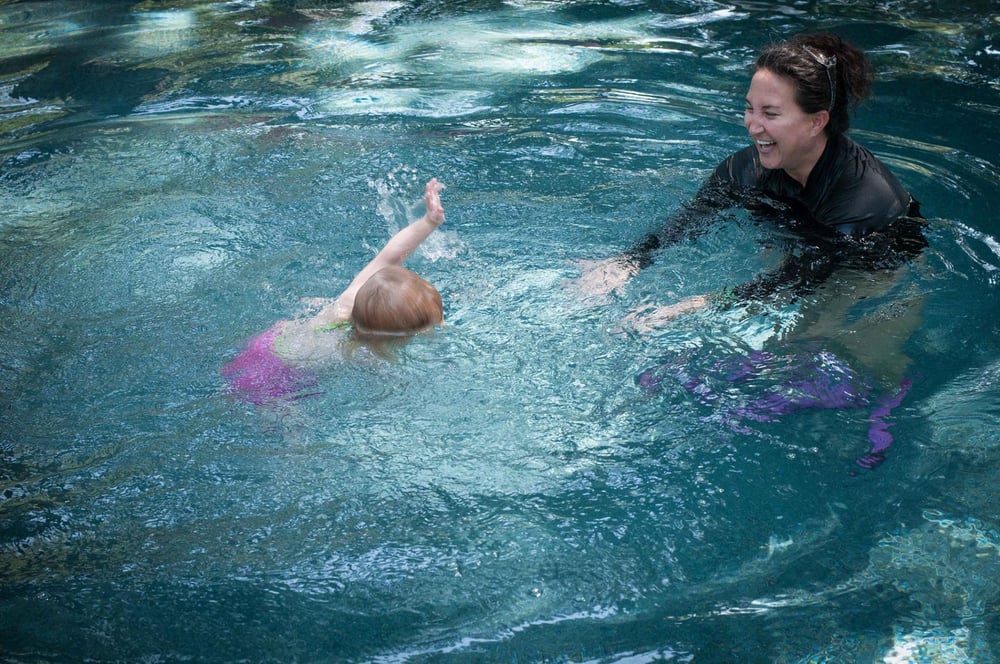 Amy Adams - The Dallas Swim Lady Logo