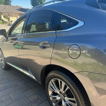 D & S Body Shop - Paint Scrape by Gas Cap Repair - Body Shops Near Me - San Ramon, California