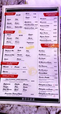 Menu photo 8 Carmelo’s Taco Place Chicago, IL