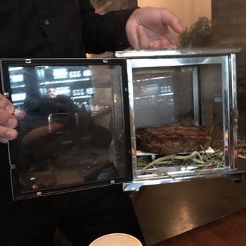 Partage - A showing of the ribeye getting its smoky treatment - French Near Me - Las Vegas, Nevada Partage - A showing of the ribeye getting its smoky treatment - French Near Me - Las Vegas, Nevada