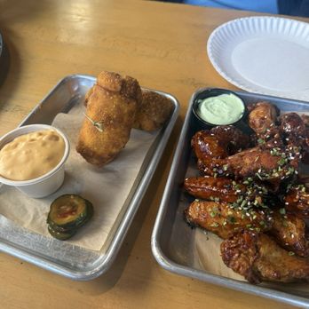 Treylor Park Pizza Party - Cheesesteak egg rolls, miyagi wings - Pizza Near Me - Savannah, Georgia Treylor Park Pizza Party - Cheesesteak egg rolls, miyagi wings - Pizza Near Me - Savannah, Georgia
