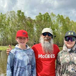 McGee's Swamp Tours - Our boys had an amazing time that they will never forget! (Skip might not forget them either lol)