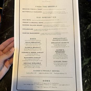 Zaidee’s - Breakfast Menu - Pubs Near Me - Ojai, California Zaidee’s - Breakfast Menu - Pubs Near Me - Ojai, California