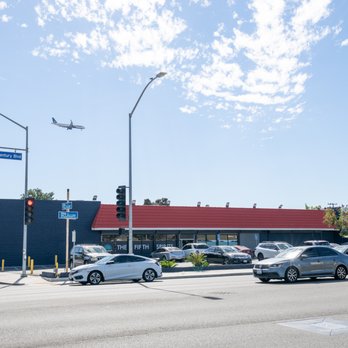 The Fifth Spirits - The store view from across the street (W. Century Blvd) - Beer, Wine & Spirits Near Me - Lennox, California