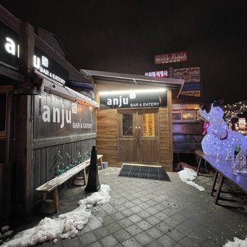 Anju bar & eatery - outside at night - Pubs Near Me - Toronto, Ontario Anju bar & eatery - outside at night - Pubs Near Me - Toronto, Ontario