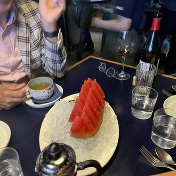 Andros Taverna - Ouzo watermelon - Greek Near Me - Chicago, Illinois