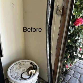 SPC Garage Doors - Old bent track - Garage Door Services Near Me - Los Angeles, California SPC Garage Doors - Old bent track - Garage Door Services Near Me - Los Angeles, California