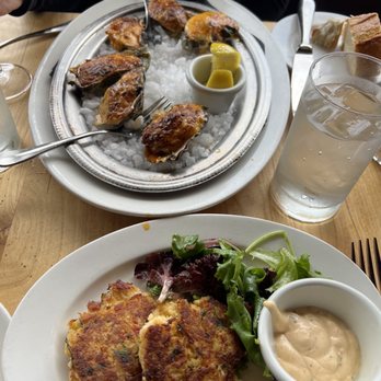 Scoma's Restaurant - Oysters Rockefeller & crab cakes! DELICIOUS - Seafood Near Me - San Francisco, California Scoma's Restaurant - Oysters Rockefeller & crab cakes! DELICIOUS - Seafood Near Me - San Francisco, California