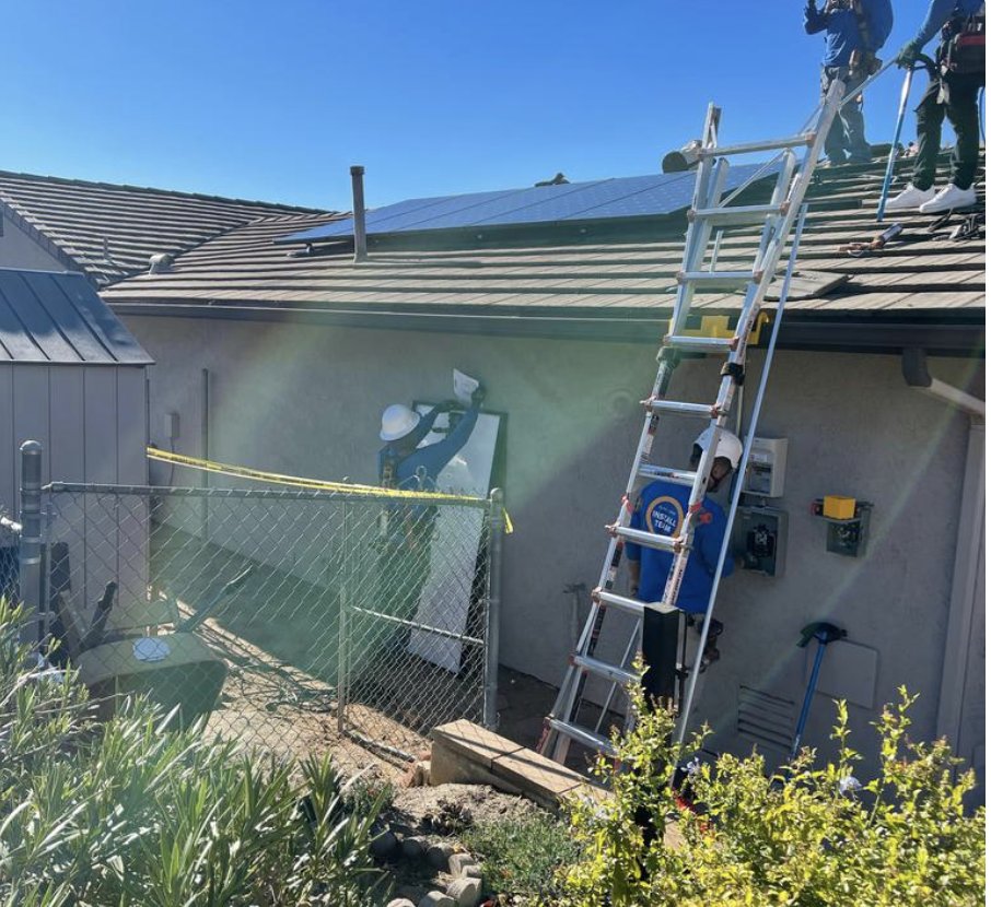 Slide of Accessible Solar & Energy Storage