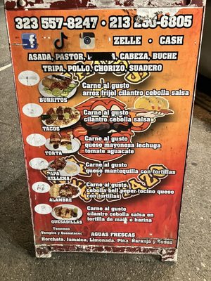 Menu photo 2 Tacos El Banquetazo Riverside, CA Menu photo 2 Tacos El Banquetazo Riverside, CA