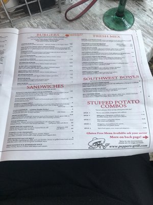 Menu photo 8 Peppers Grill & Bar Roswell, NM