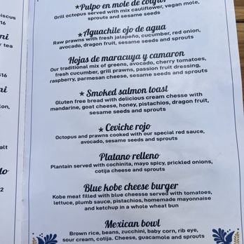 Ojo de Agua - Menu - Mexican Near Me - Miami, Florida Ojo de Agua - Menu - Mexican Near Me - Miami, Florida