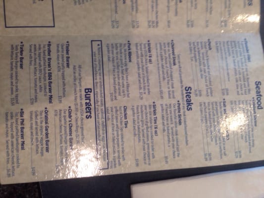 Menu photo 7 Timberwoods Family Restaurant Morganton, NC