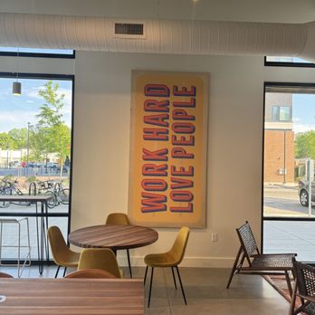 Grit Coffee - Work hard, love people - nice words - Sandwiches Near Me - Williamsburg, Virginia
