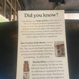 Love that most everything is made in house, from high quality ingredients. Love that most everything is made in house, from high quality ingredients.
