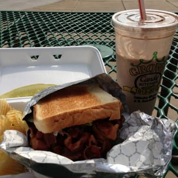 Crown Candy Kitchen - BLT and chocolate banana malt - Candy Stores Near Me - St. Louis, Missouri Crown Candy Kitchen - BLT and chocolate banana malt - Candy Stores Near Me - St. Louis, Missouri