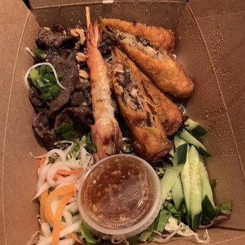 Anh and Chi - Grilled beef vermicelli bowl - Vietnamese Near Me - Vancouver, British Columbia Anh and Chi - Grilled beef vermicelli bowl - Vietnamese Near Me - Vancouver, British Columbia