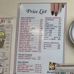 Beyond Nails Spa - Beyond Nail Spa  Price List