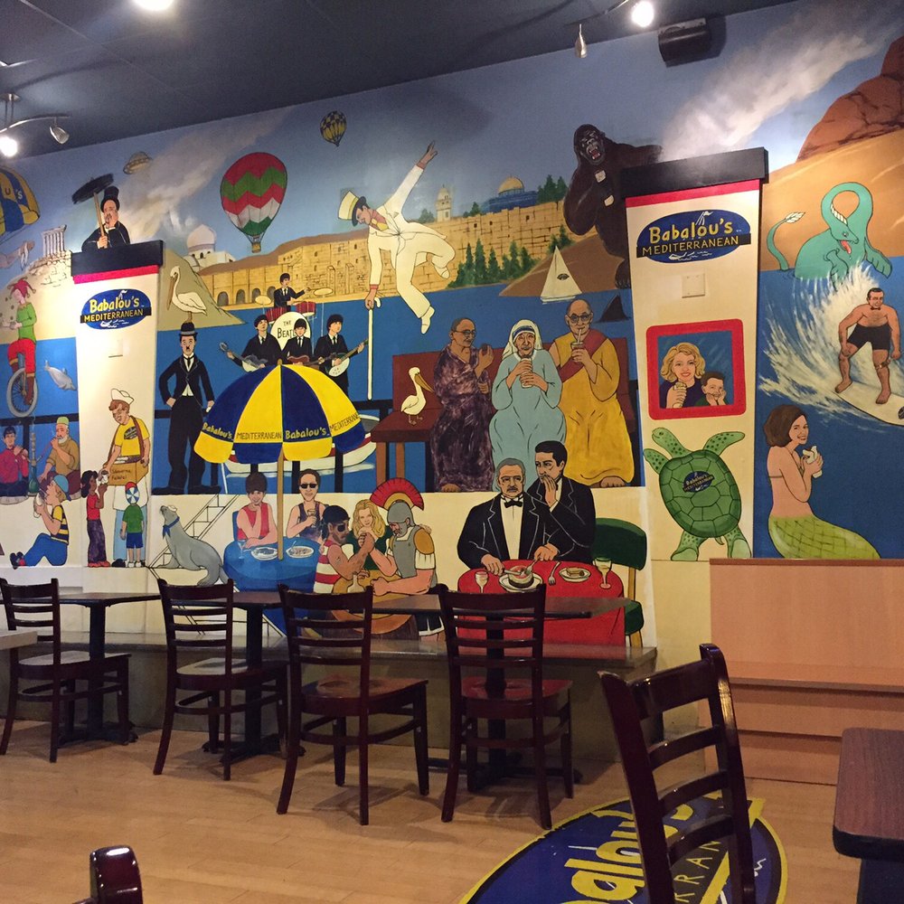 Babalou's Mediterranean - Love their interesting/inspired wall art. - Mediterranean Near Me - Walnut Creek, California Babalou's Mediterranean - Love their interesting/inspired wall art. - Mediterranean Near Me - Walnut Creek, California