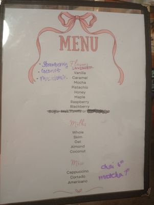 Menu photo 4 Harlow and pearl Mount Pleasant, SC