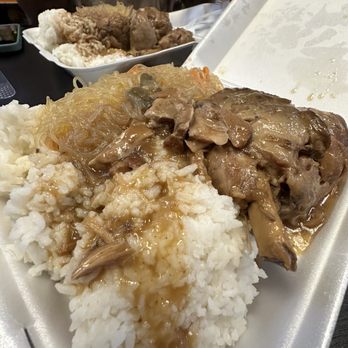 Filipino Asian Mart - chicken adobo + pancit + rice !! - Filipino Near Me - Austin, Texas Filipino Asian Mart - chicken adobo + pancit + rice !! - Filipino Near Me - Austin, Texas