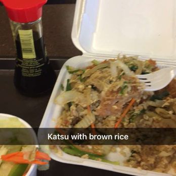 Tokyo House - Katsu with brown rice and salad - Japanese Near Me - Chandler, Arizona