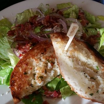 The Cabin - salad, with gluten free bread. - Pizza Near Me - Middleboro, Massachusetts The Cabin - salad, with gluten free bread. - Pizza Near Me - Middleboro, Massachusetts