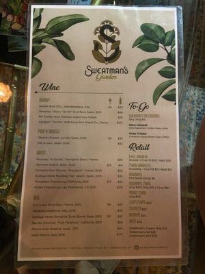 Menu photo 3 Sweatman's Garden Charleston, SC