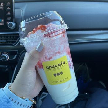 Unu Cafe - Strawberry yogurt icy - Bubble Tea Near Me - Westminster, California Unu Cafe - Strawberry yogurt icy - Bubble Tea Near Me - Westminster, California