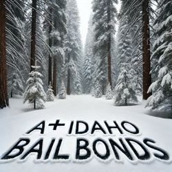 A+ Idaho Bail Bonds - Idaho bail bonds spelled out in the snow