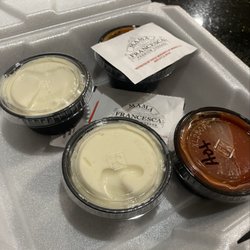 Center Court Pizza & Brew - Blue cheese and buffalo on the side