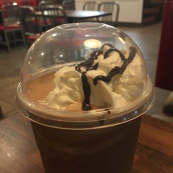 Arby's - Ultimate chocolate shake with half the whip cream missing. - Fast Food Near Me - San Diego, California