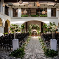 Green Leaf Designs - Wedding ceremony space