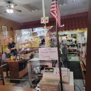 Andy's Coffee Shop - Inside the restaurant - Diners Near Me - Pasadena, California
