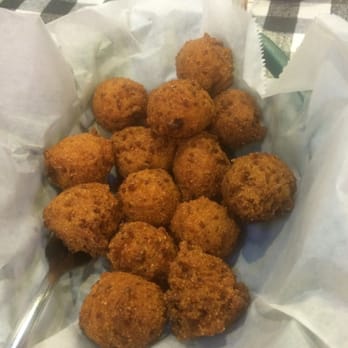Flying Fish - Hush puppy side - Seafood Near Me - Little Rock, Arkansas