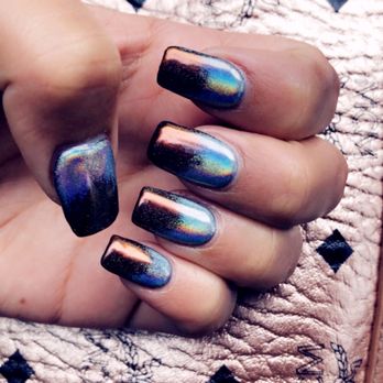 Post Oak Nail Lounge - Chrome ombré - Nail Salons Near Me - Houston, Texas Post Oak Nail Lounge - Chrome ombré - Nail Salons Near Me - Houston, Texas