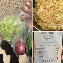 Fresh vegetables and their prices