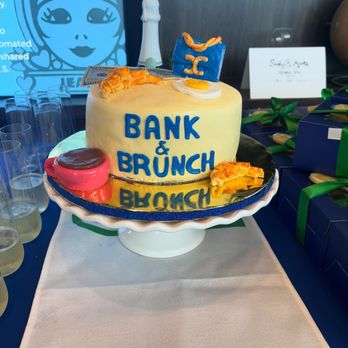 Jadey Cakes - Bank and Brunch event in Lake Nona. Fondant "breakfast" items and Chanel purse. Vanilla cake with vanilla buttercream. - Cupcakes Near Me Jadey Cakes - Bank and Brunch event in Lake Nona. Fondant "breakfast" items and Chanel purse. Vanilla cake with vanilla buttercream. - Cupcakes Near Me