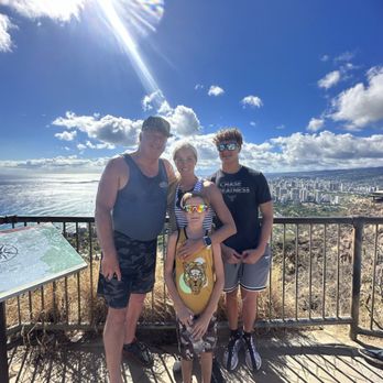 Diamond Head Lookout - A beautiful view from the top with my family - Parks Near Me - Honolulu, Hawaii