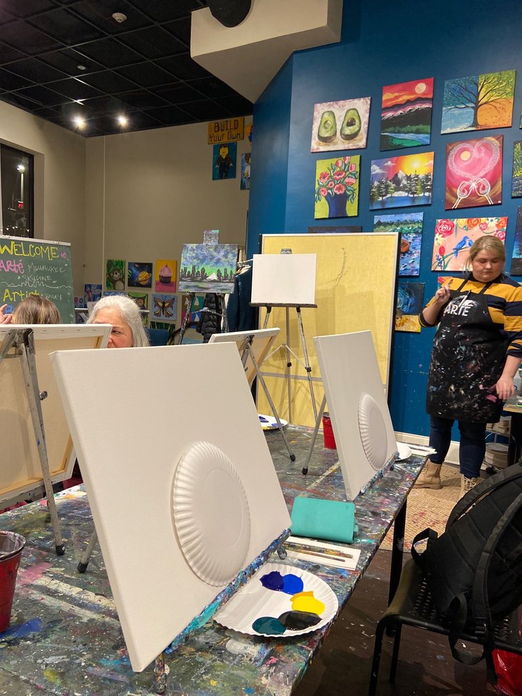 ARTE WINE AND PAINT STUDIO 55 Photos & 49 Reviews 1442 Underwood