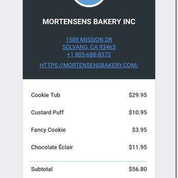 Mortensen's Danish Bakery - Bakeries Near Me - Solvang, California