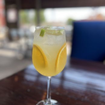 Sugarbacon Proper Kitchen - Blanco sangria. 9.00 and delicious! - New American Near Me - McKinney, Texas Sugarbacon Proper Kitchen - Blanco sangria. 9.00 and delicious! - New American Near Me - McKinney, Texas