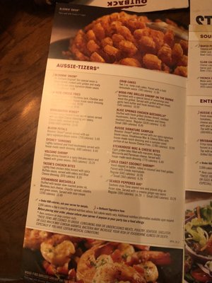 Menu photo 5 Outback Steakhouse West Springfield, MA Menu photo 5 Outback Steakhouse West Springfield, MA