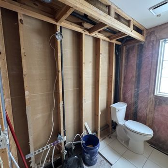 Handy & Co - Removed old vanity and all drywall minus ceiling - Handyman Near Me Handy & Co - Removed old vanity and all drywall minus ceiling - Handyman Near Me
